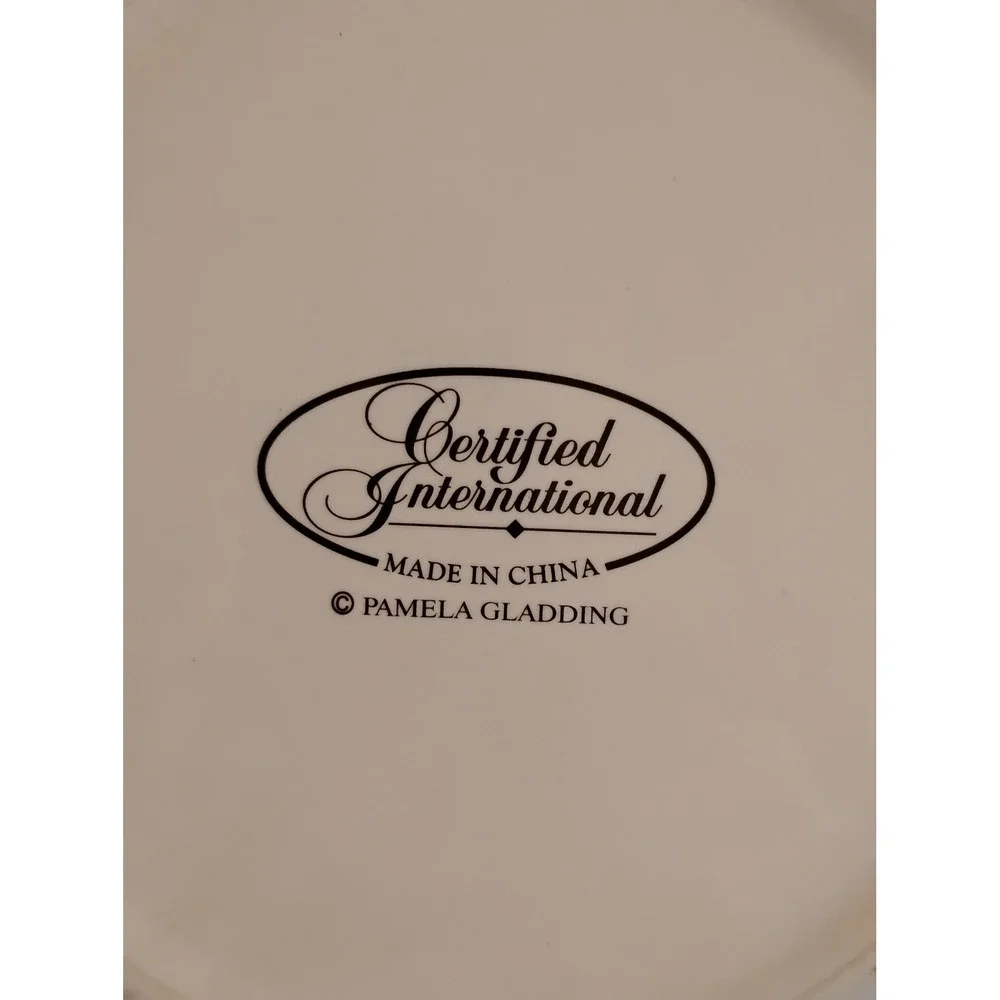 Certified International Hotel Victoria Venice Plate Pamela Gladding Travel 10.5